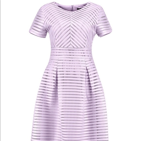 Midi light purple dress. - Picture 5 of 6